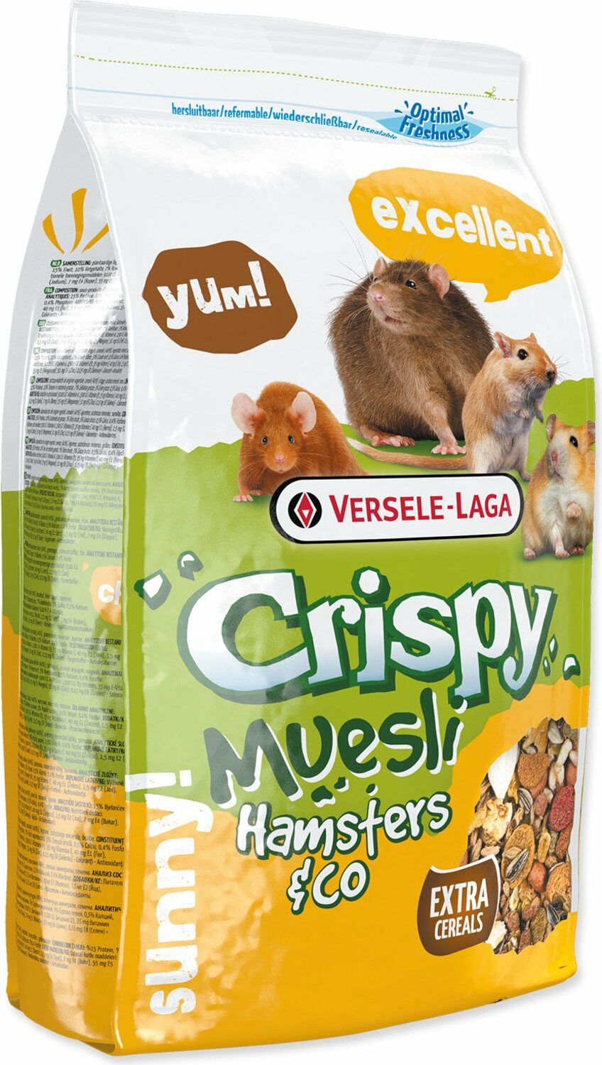 Krmivo Versele-Laga Crispy Muesli křeček & spol. 1kg