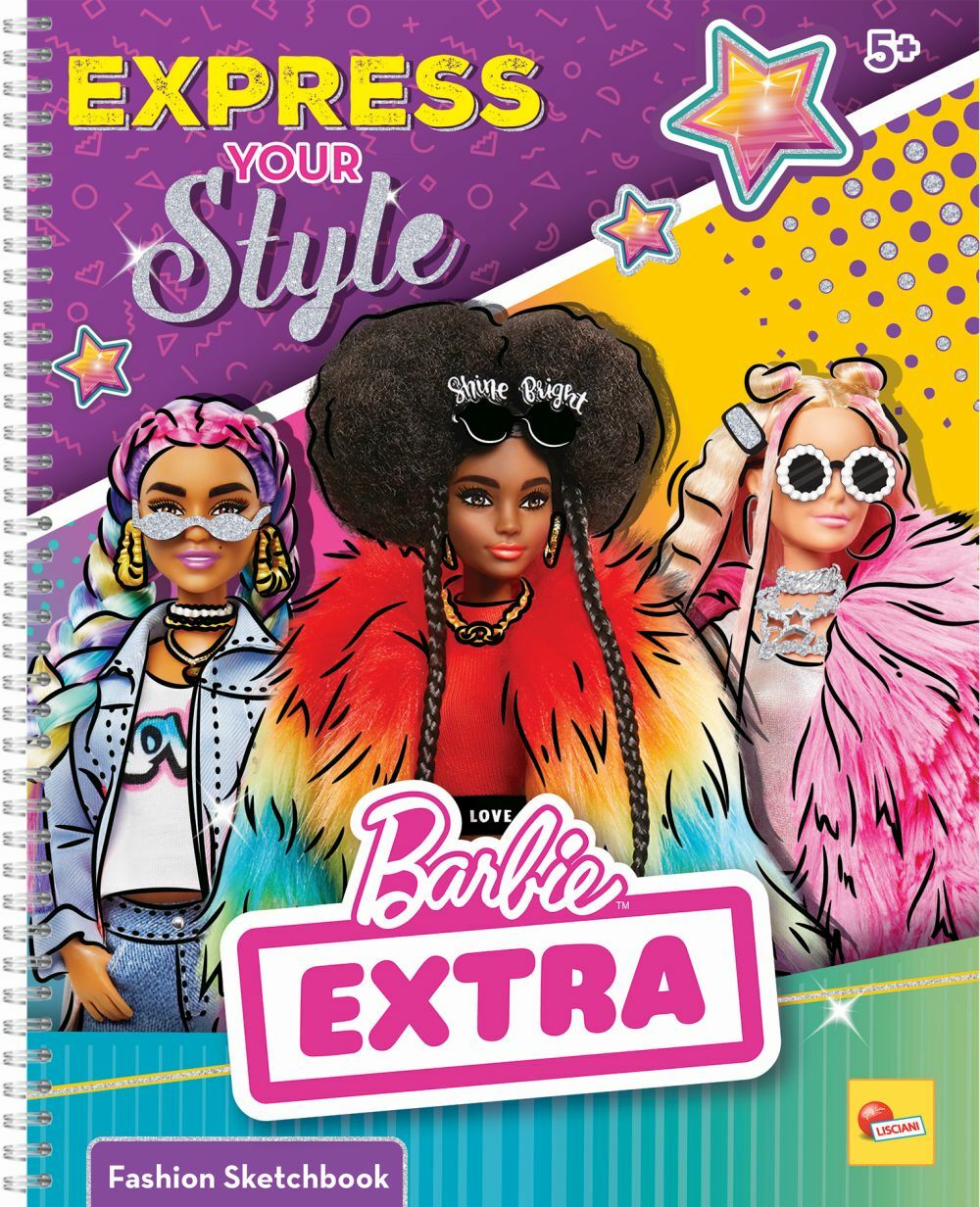 Barbie sketch book vyjadřuj svůj styl