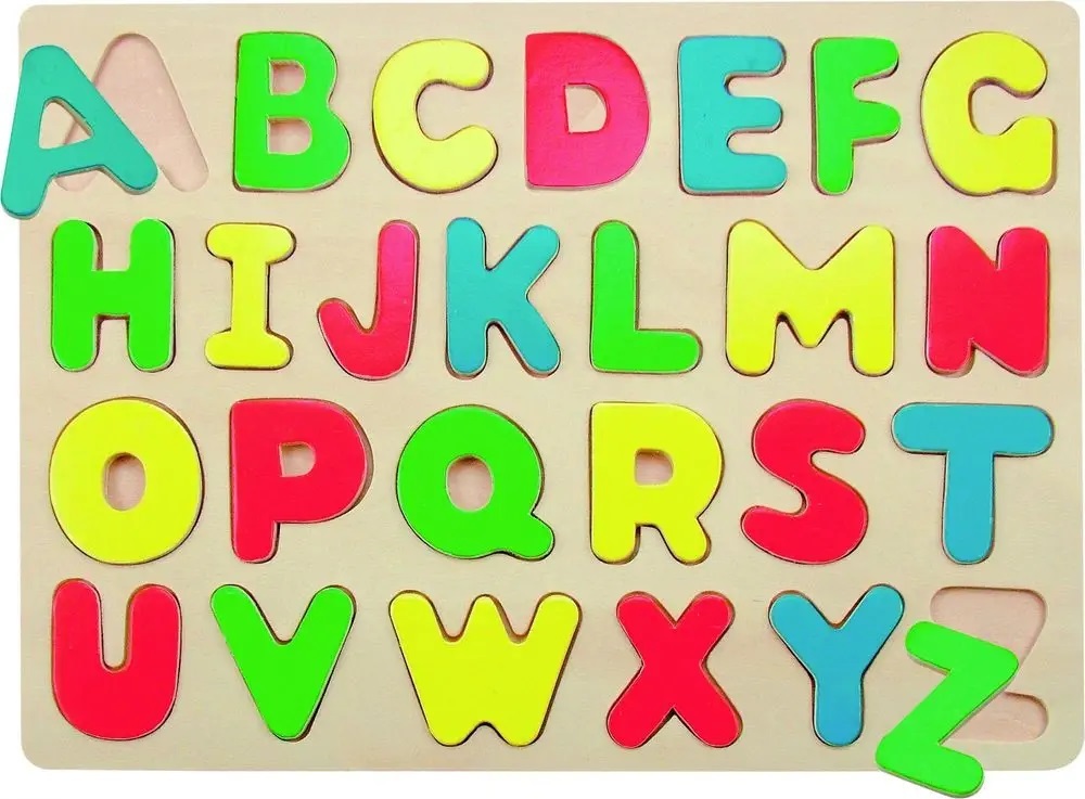 Woody Puzzle abeceda