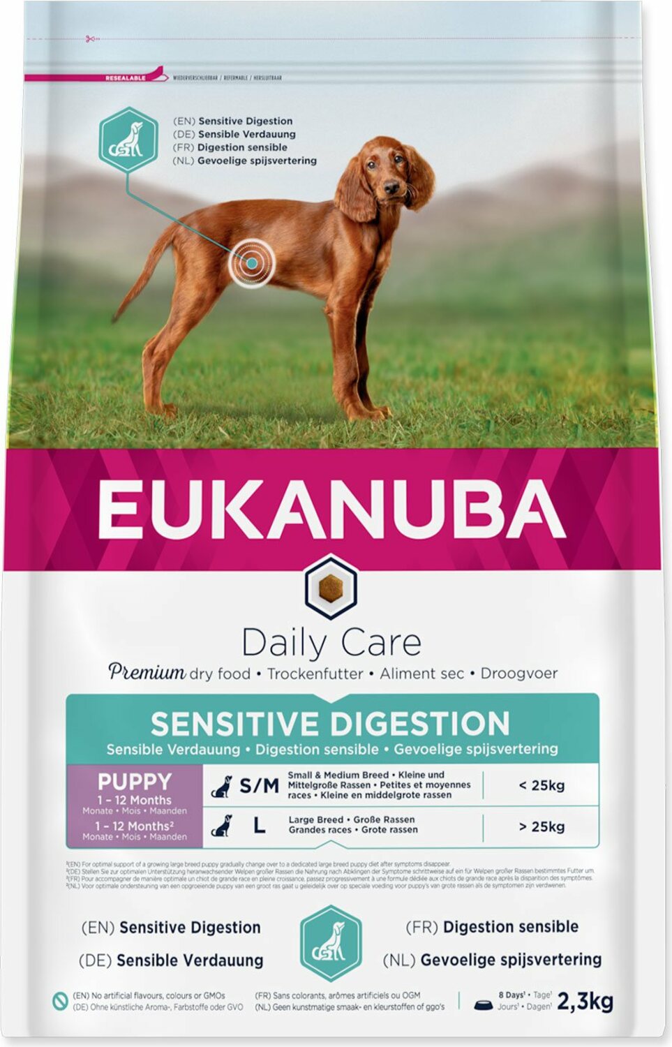 Euk Puppy Sensitive Digestion 2,3kg