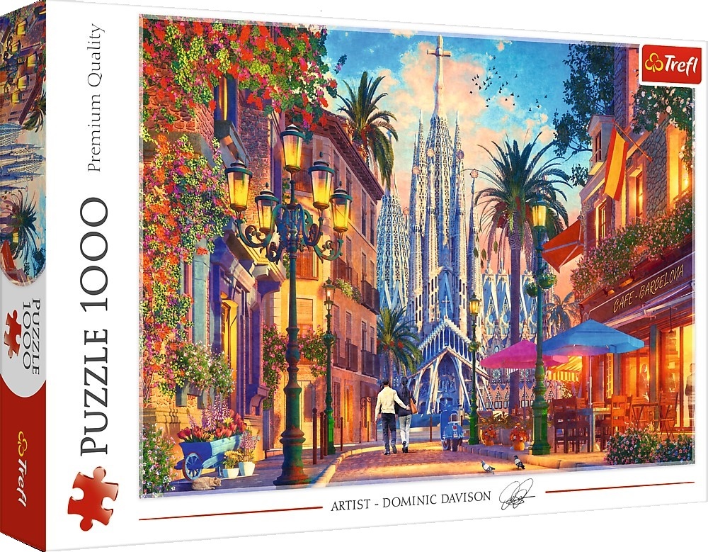 Trefl Puzzle 1000 - Barcelona, Španělsko