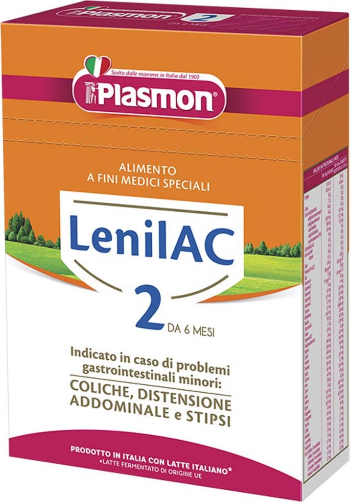 PLASMON LenilAC 2 speciální pokračovací mléko 400 g, 6m+