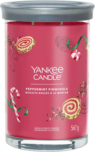 Yankee Candle, Peprmintové sušenky Svíčka ve skleněném válci 567 g