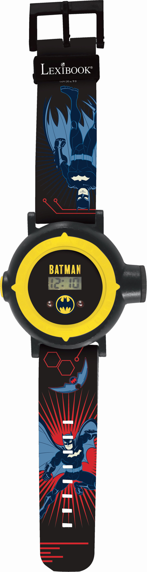 Digitální projekční hodinky Batman