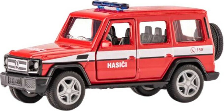 SIKU Super česká verze - hasiči Mercedes AMG G65