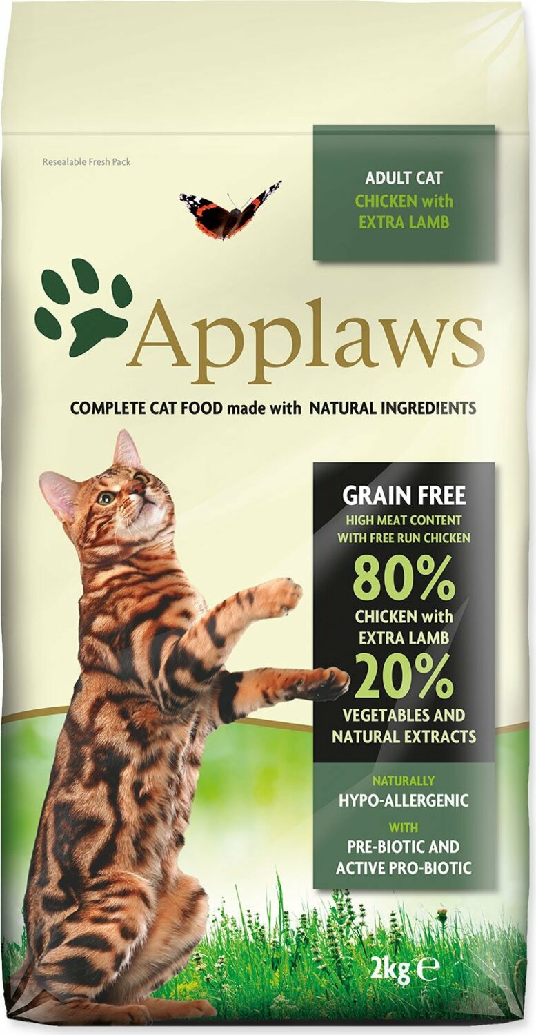 Krmivo Applaws Dry Cat Chicken with Lamb 2kg