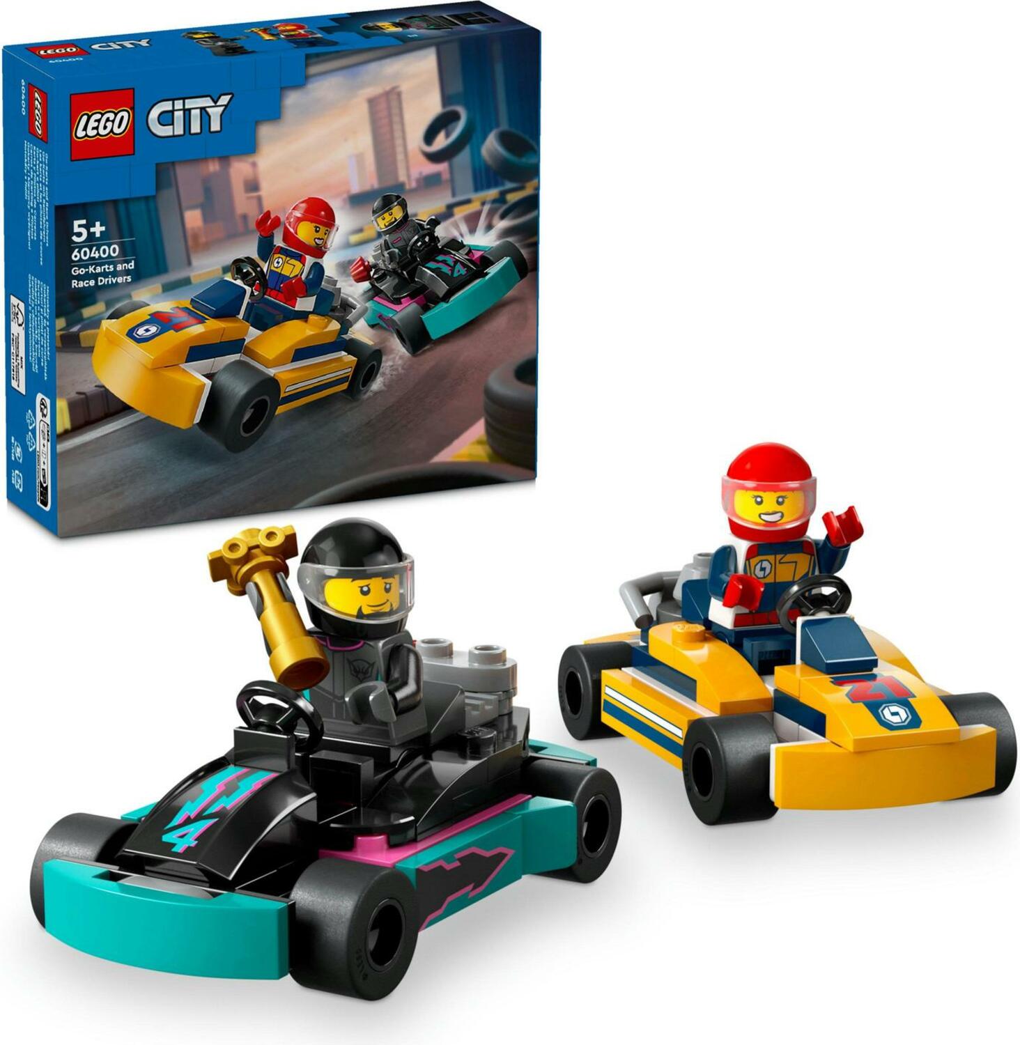 LEGO® City 60400 Motokáry a závodníci