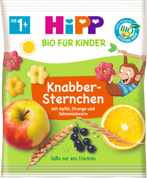 HiPP BIO Dětské ovocné ovocné křupky, 30 g
