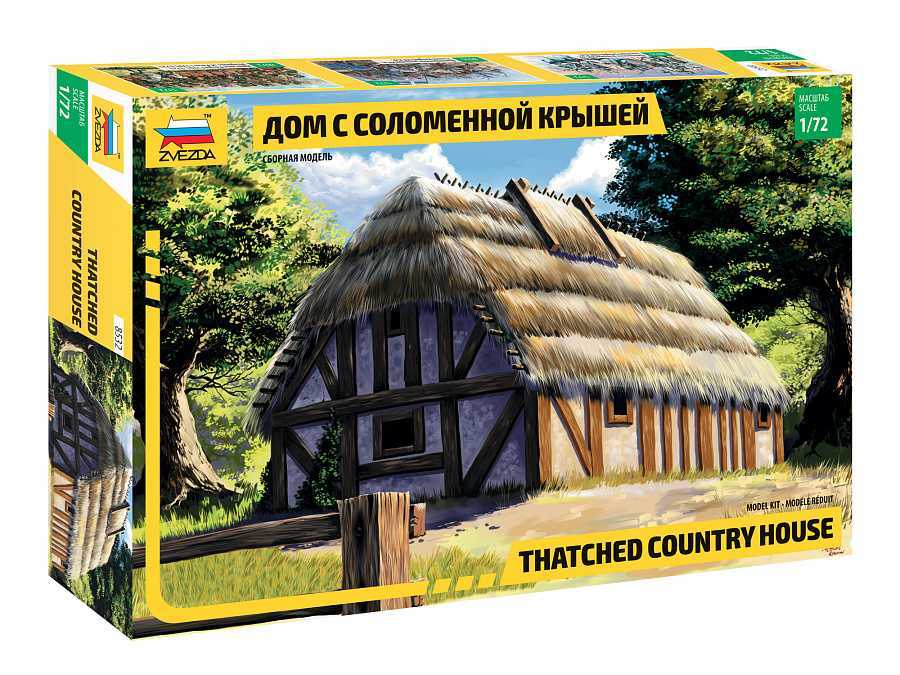 Modelovací sada budovy 8532 - Roubený dům (1:72)