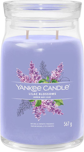 Yankee Candle, Šeříkové květiny, svíčka ve skleněné dóze 567 g
