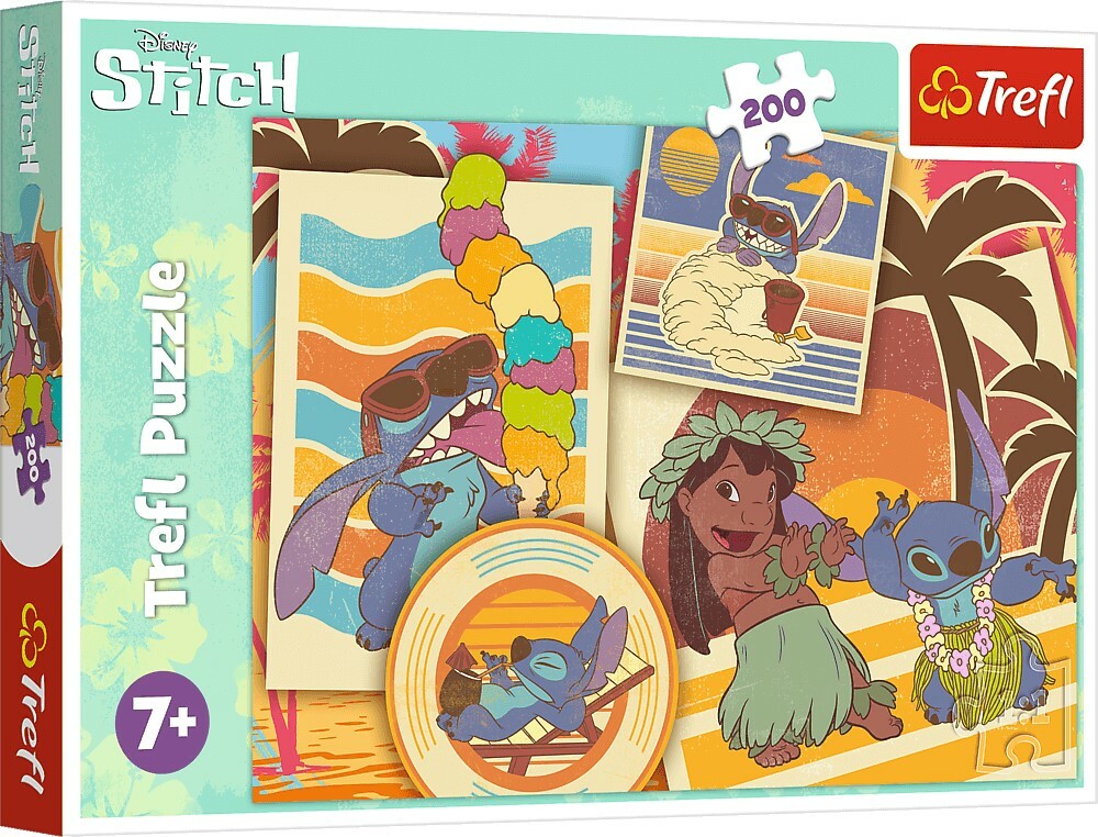 Trefl Puzzle Lilo & Stitch: Hudební svět 200 dílků