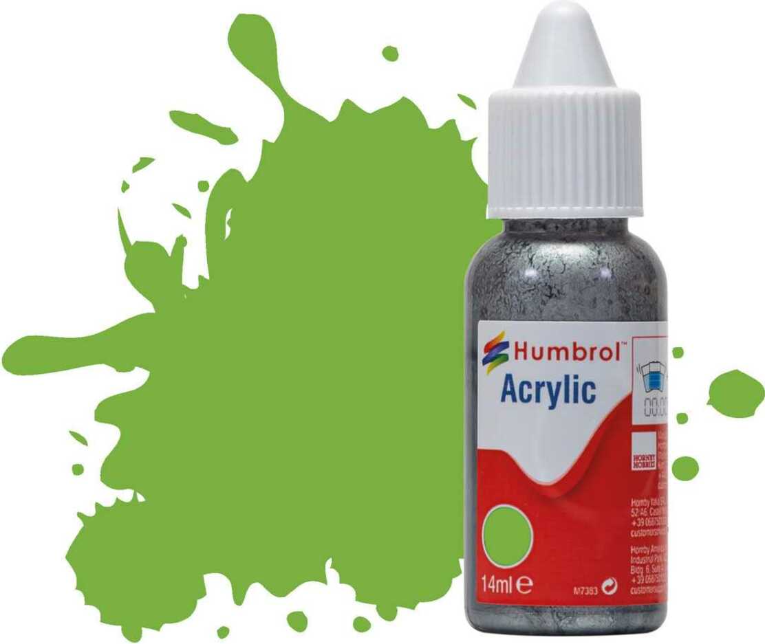 HUMBROL barva akryl DB0038 - No 38 Lime Gloss - 14ml