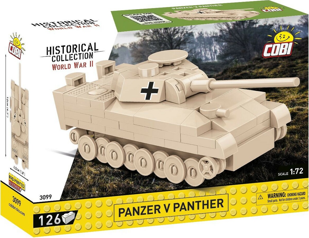 Cobi Panzer V Panther, 1:72, 140 k