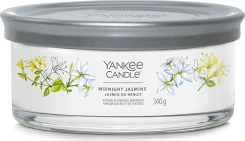 Yankee Candle, Půlnoční jasmín, Svíčka ve skleněném válci, 340 g