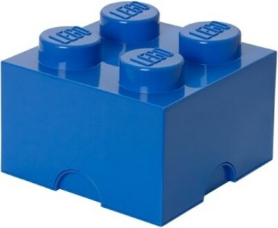 LEGO® úložný box 4 - modrá 250 x 250 x 180 mm