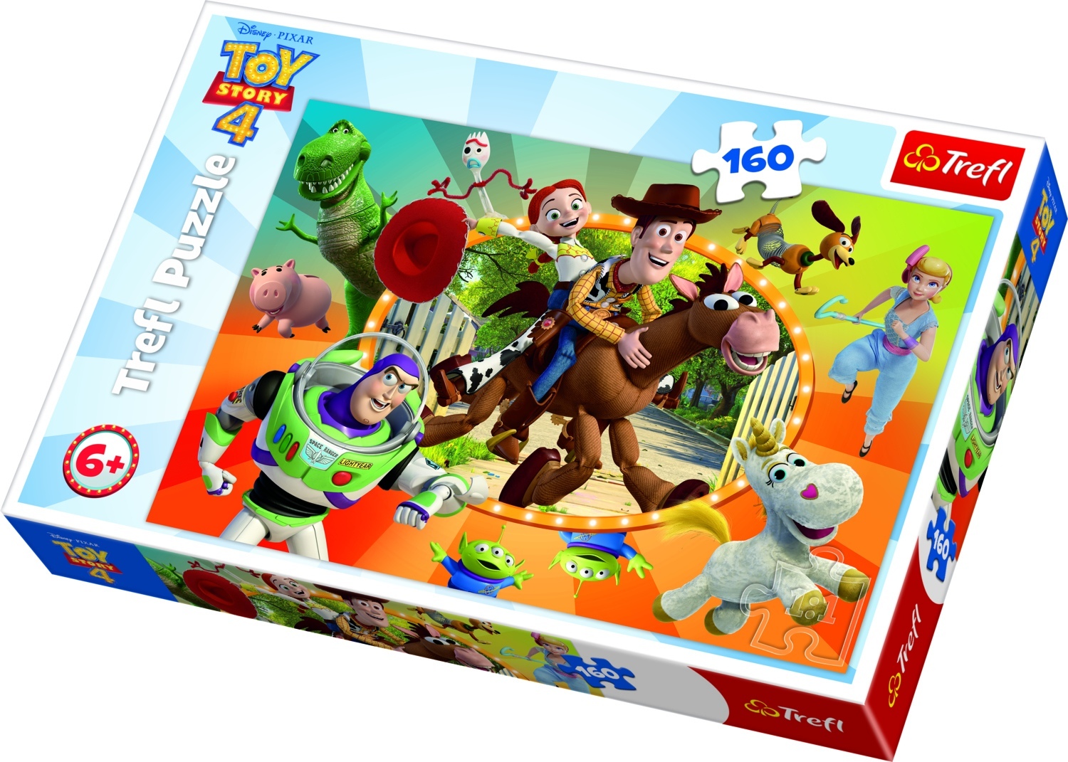 Trefl Puzzle 160 dílků - Ve světě hraček Toy Story