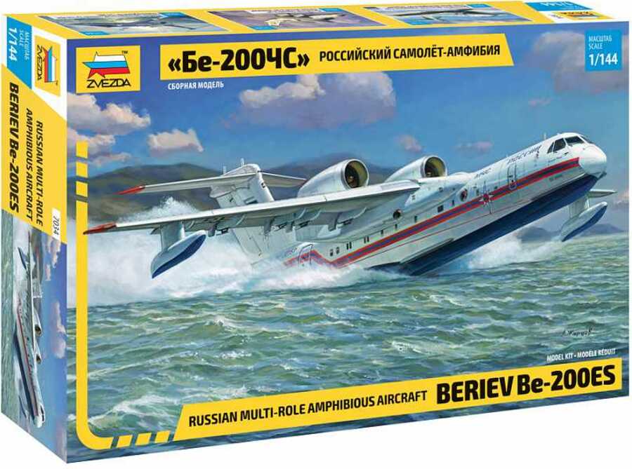 Model Kit letadlo 7034 - Beriev Be-200 Amphibious Aircraft (1: 144)