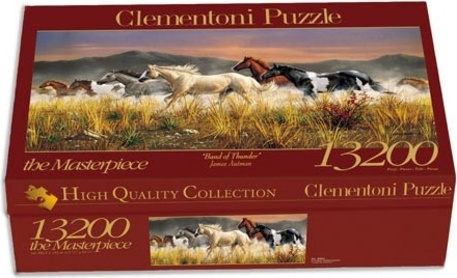 Clementoni - Puzzle 13200 Koně