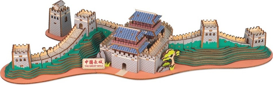 Woodcraft Dřevěné 3D puzzle Velká čínská zeď