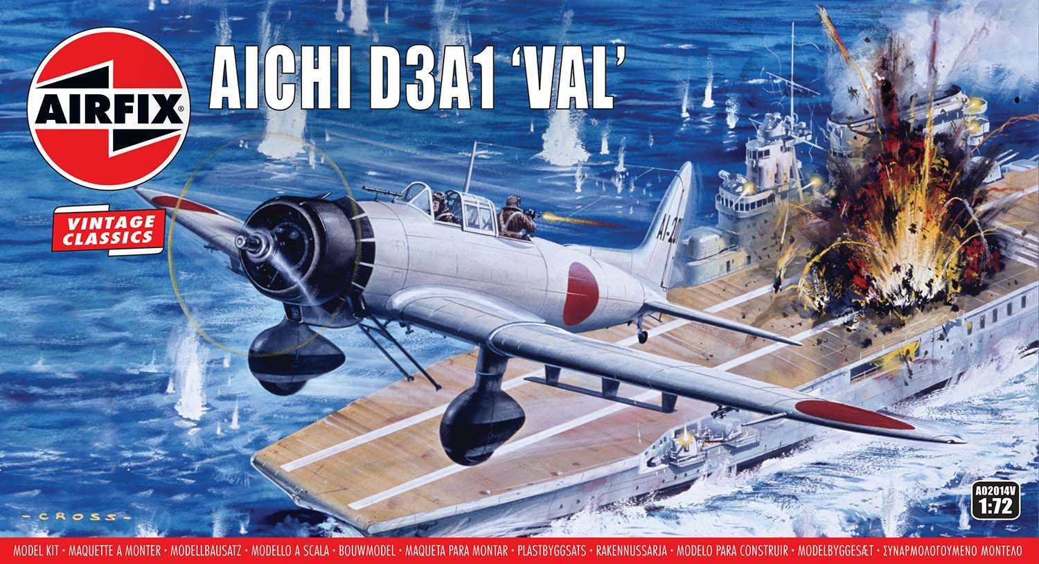 Classic Kit VINTAGE letadlo A02014V - Aichi D3A1 'Val' (1:72)