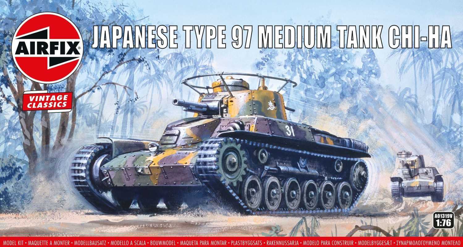Airfix - A01319V - Type 97 Chi Ha Japanese Tank 1:76