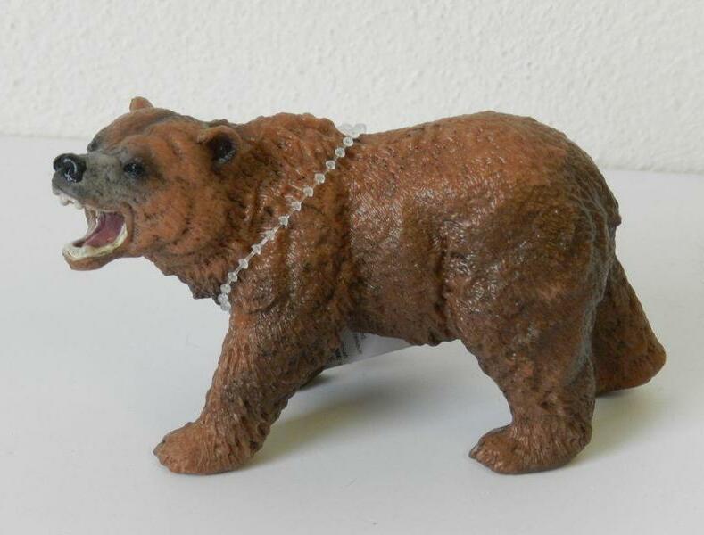 Figurka Medvěd Grizzly 11cm