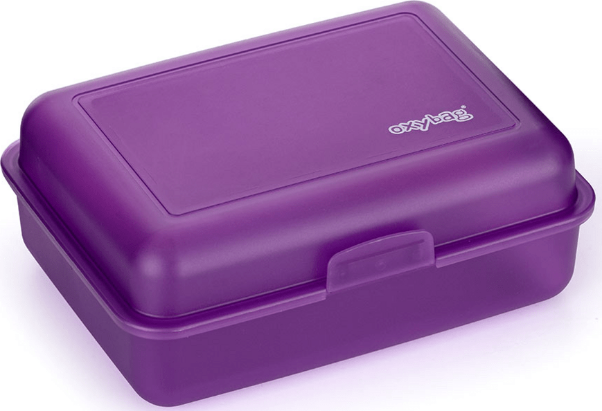 Box na svačinu fialová-mat