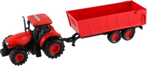 Traktor Zetor s valníkem plast na setrvačník na bat. se světlem se zvukem