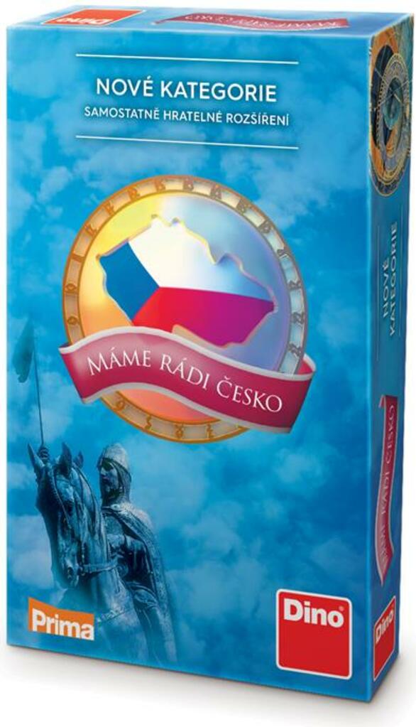 Dino MÁME RÁDI ČESKO - rozšíření Cestovní hra