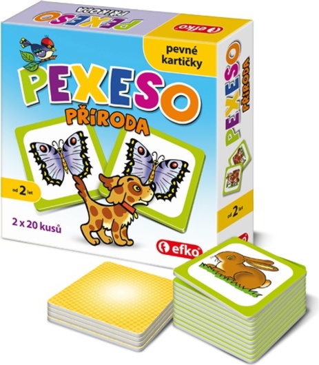 Pexeso Příroda BABY - dětská hra