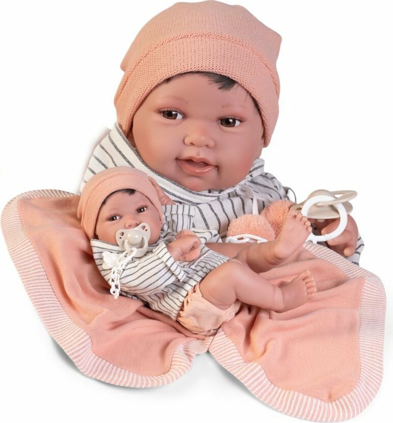Antonio Juan 50413 PIPO - realistická panenka-miminko s celovinylovým tělem - 42 cm