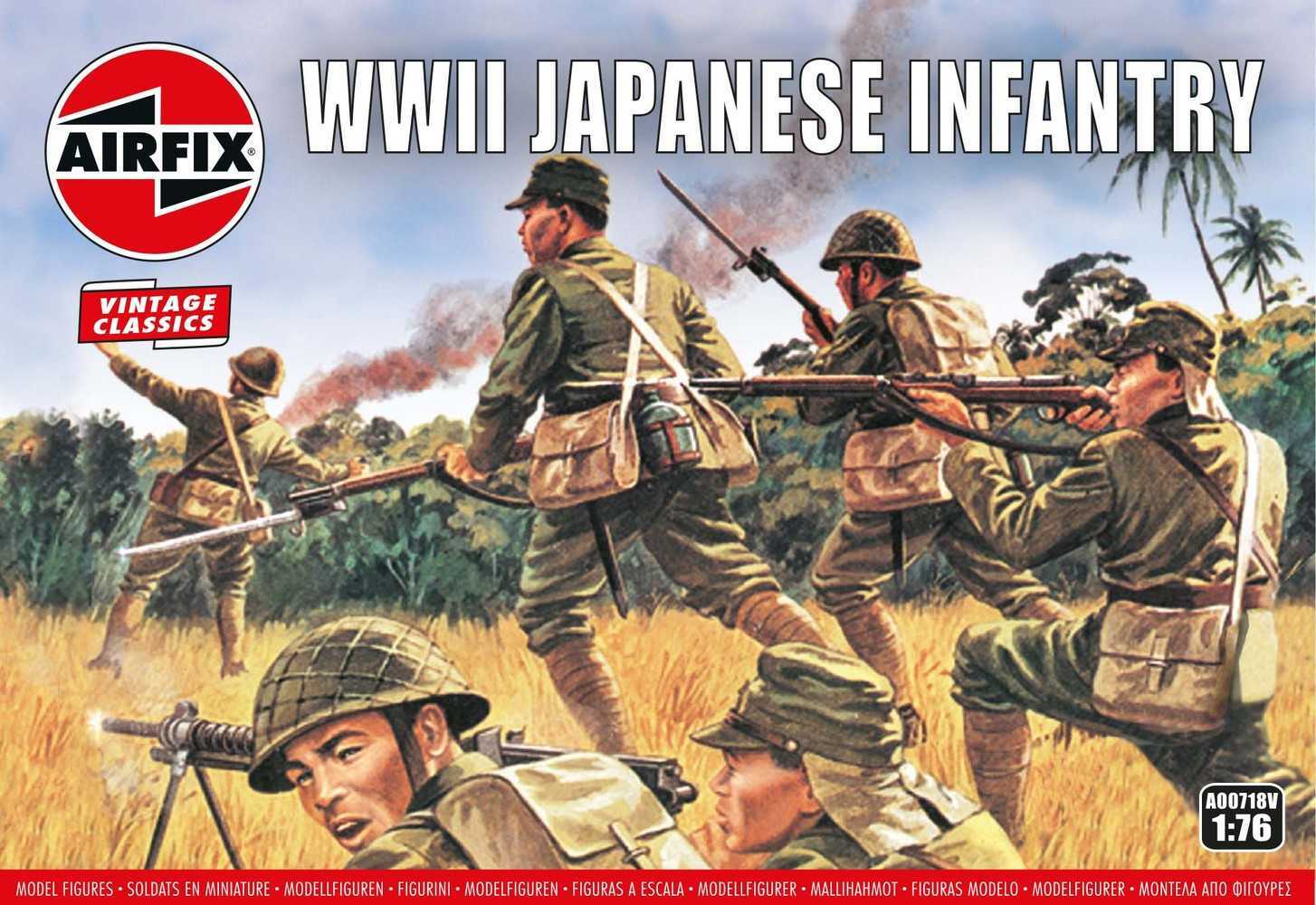 Classic Kit VINTAGE figurky A00718V - Japanese Infantry (1:76)