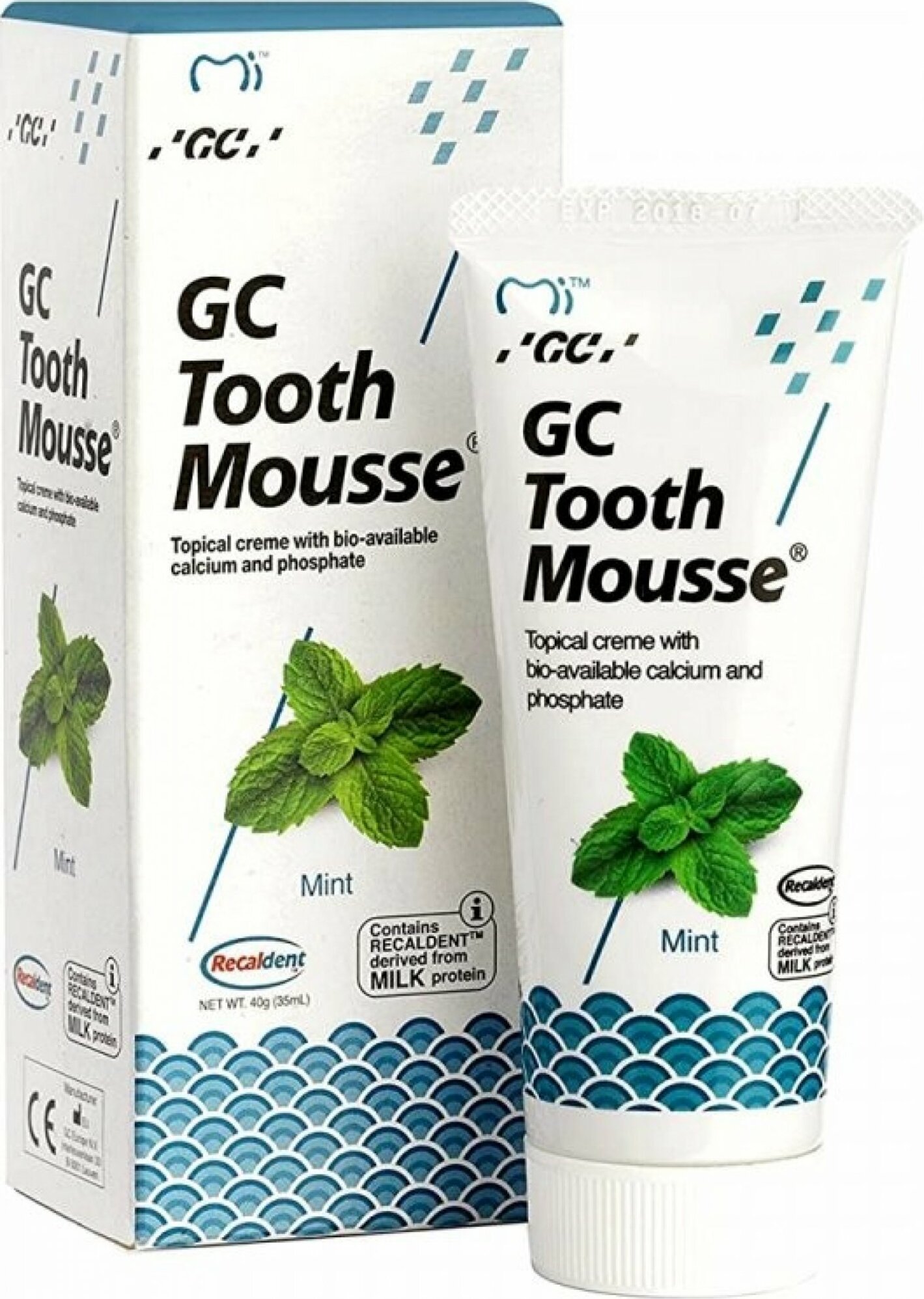 GC Tooth Mousse Máta 35 ml