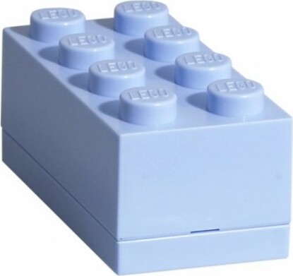 LEGO® mini box 8 - světle modrá 46 x 92 x 43 mm