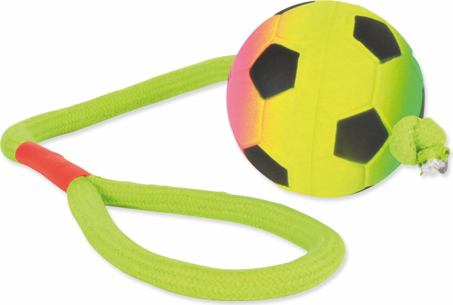 Hračka Trixie míč plovoucí gumový na provaze 6cm