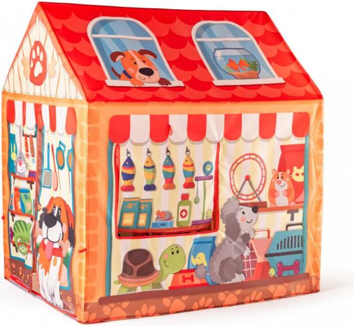 Woody Dětský stan domeček - Pet Shop
