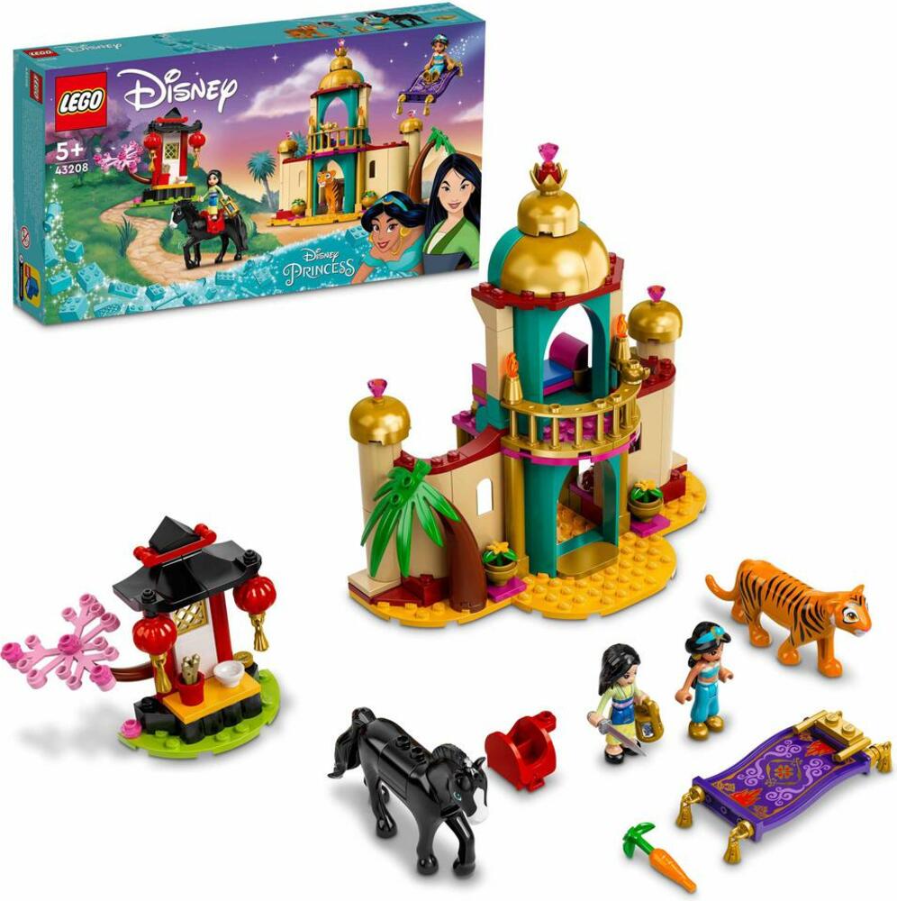 LEGO® │ Disney Princess™ 43208 Dobrodružství Jasmíny a Mulan