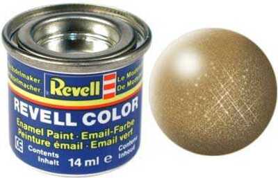 Barva Revell emailová - 32192: metalická mosazná (brass metallic)