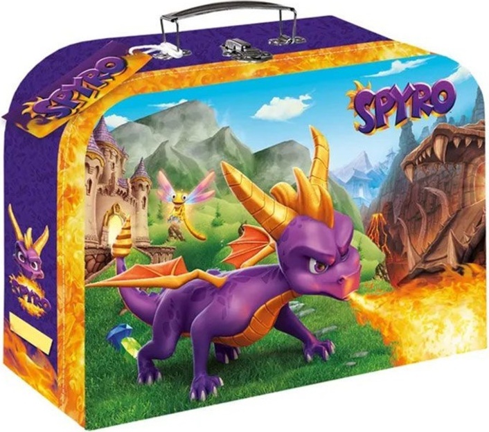 Kufřík/Kufr školní papírový Spyro