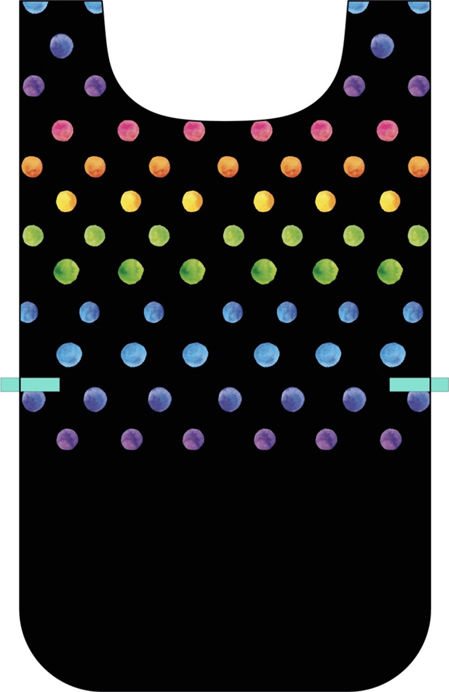 Zástěra pončo OXY GO Dots