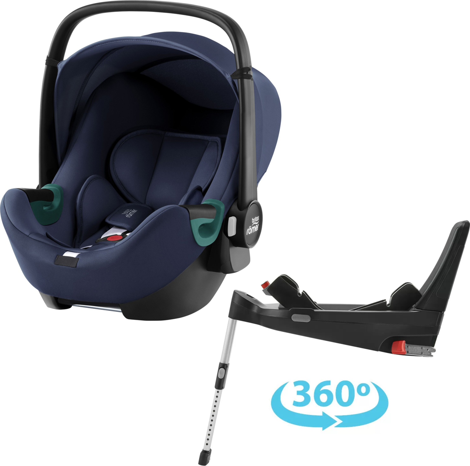 Autosedačka Baby-Safe 3 i-Size Flex Base 5Z Bundle, Indigo Blue