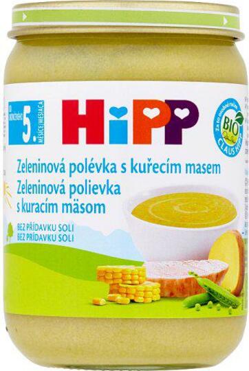 Polévka BIO zeleninová s kuřecím masem 190g Hipp