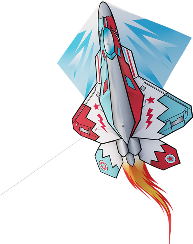 Létající draka Pop Up Letadlo 57x55 cm