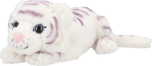 Plyšový tygr Top Model, Bílo-fialový