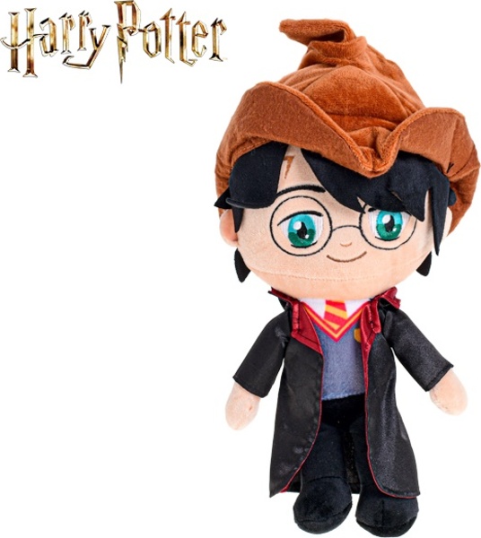 Harry Potter plyšový 31cm stojící v klobouku