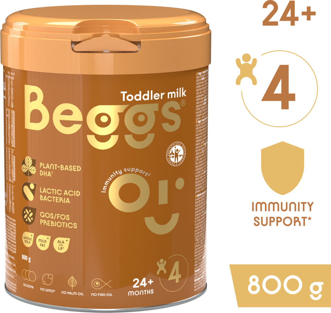 Beggs 4 batolecí mléko (800 g)