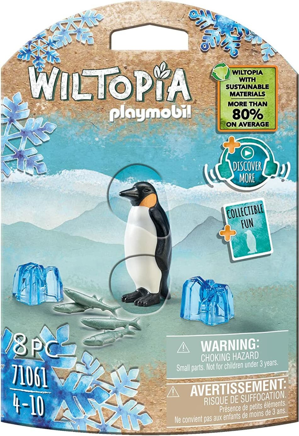 PLAYMOBIL 71061 Wiltropia: Tučňák císařský