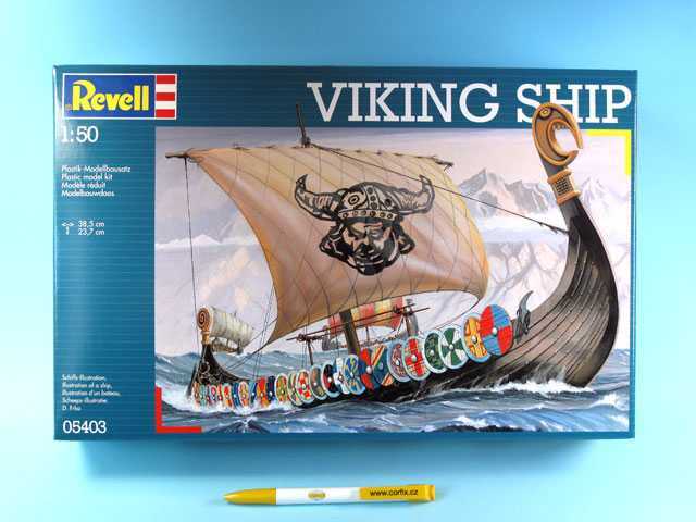 Plastic modelky loď 05403 - loď Vikingů (1:50)