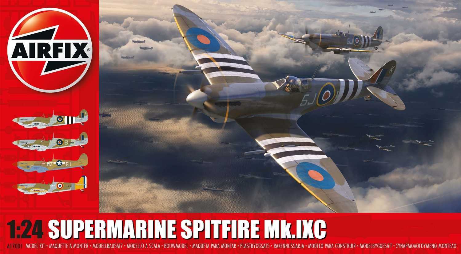 Classic Kit letadlo A17001 - Supermarine Spitfire Mk.Ixc (1:24)