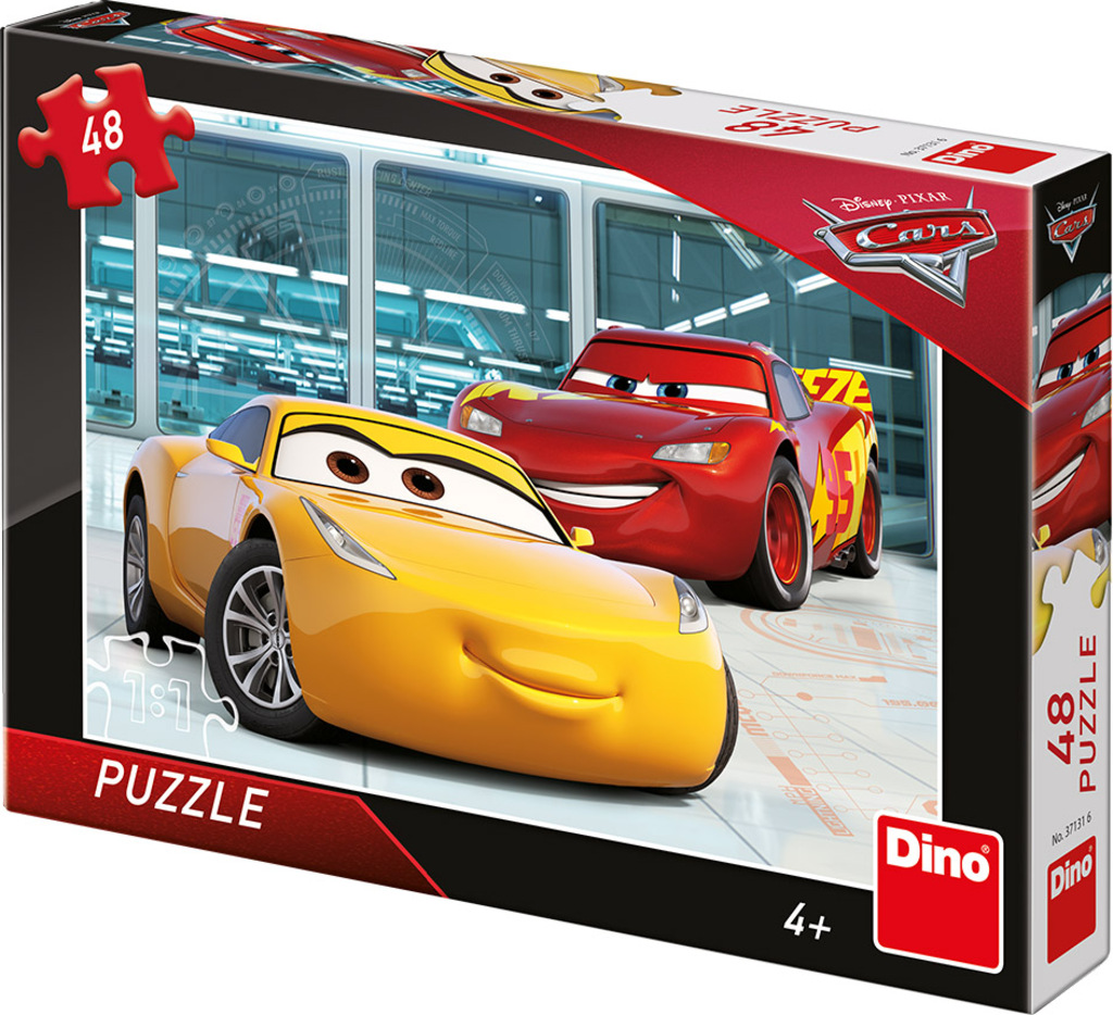 Dino CARS 3: Příprava 48 Puzzle
